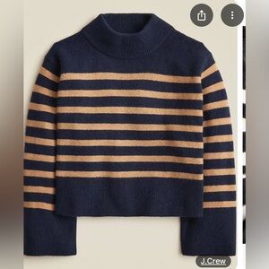 J,Crew soft striped sweater XXL